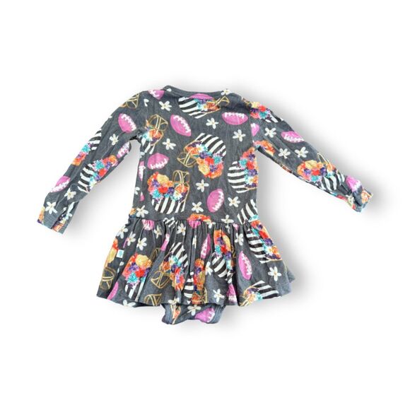 Posh Peanut Football Dress with Bodysuit 6-12 Months - Picture 2 of 3